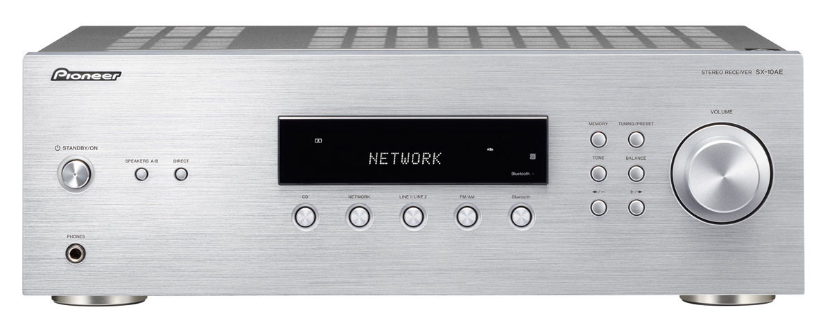 Pioneer audio p�ij�ma� 2.0 st��brn�