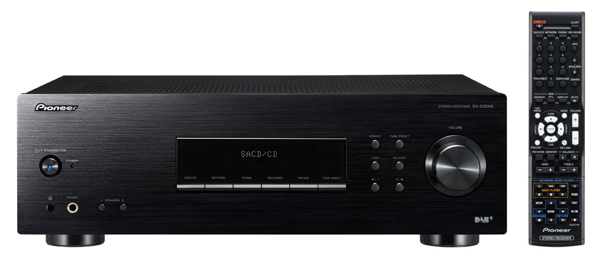 Pioneer audio p�ij�ma� 2.0, DAB �ern�