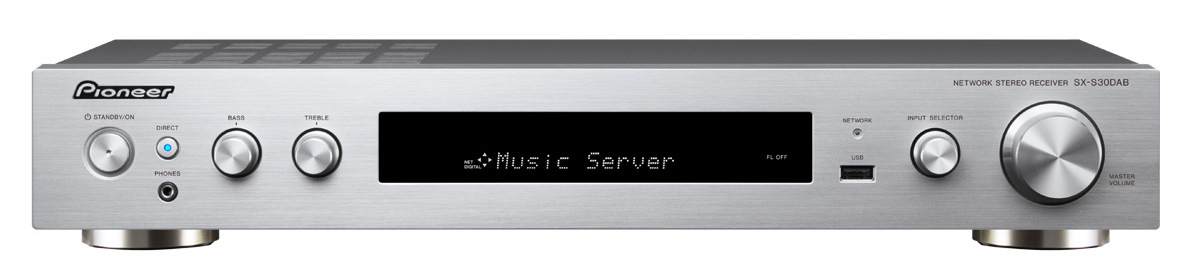 Pioneer slim audio p�ij�ma� 2.0 se s�t� st��brn�