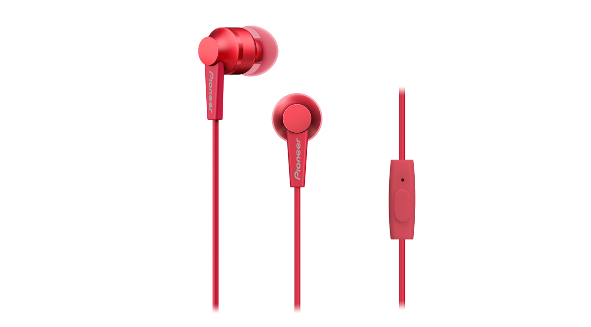 Pioneer stylov� �puntov� sluch�tka, mikrofon �erven�