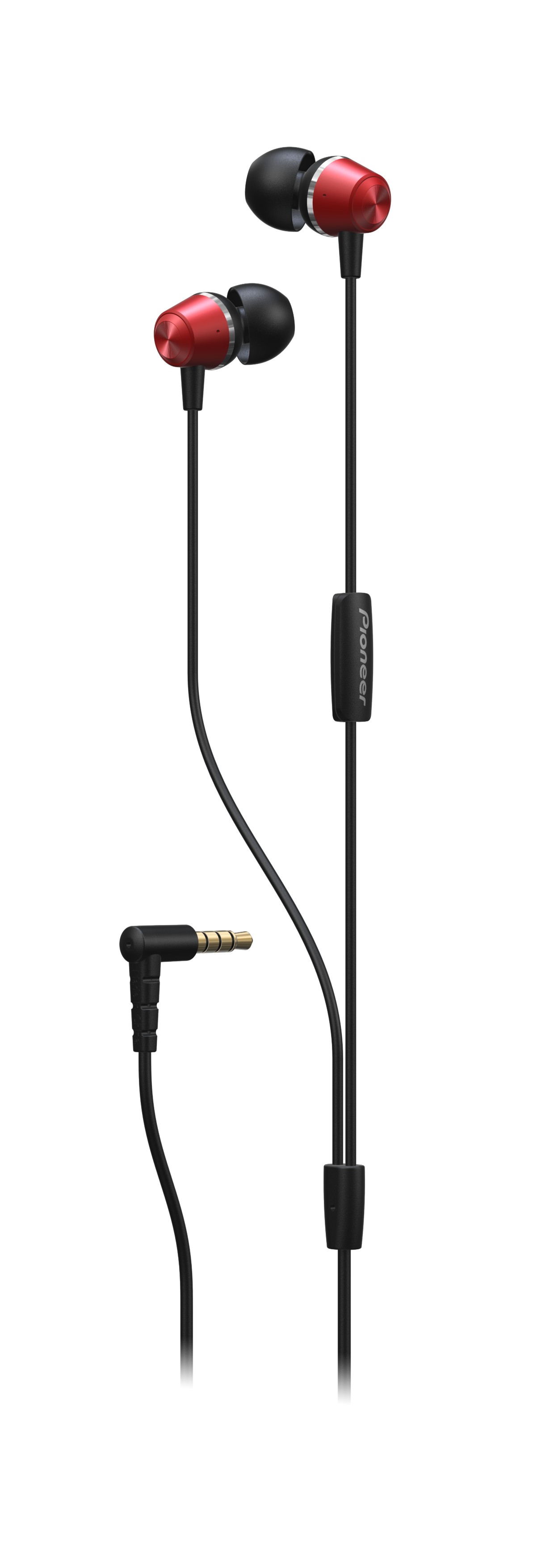 Pioneer �puntov� sluch�tka s mikrofonem �erven�