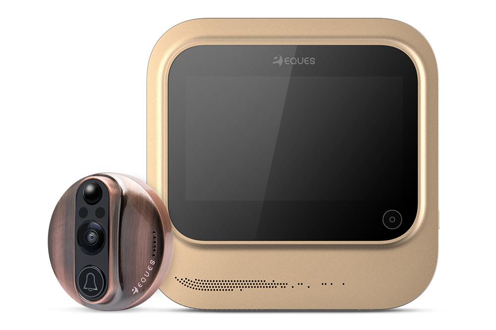 Dve�n� kuk�tko digit�ln� Wi-fi VEIU Smart copper (m��)