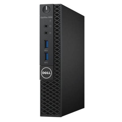 Dell PC Optiplex 3050U Micro i5-7500T/8G/500GB/WiFi/DP/HDMI/W10P/3RNBD/�ern� 