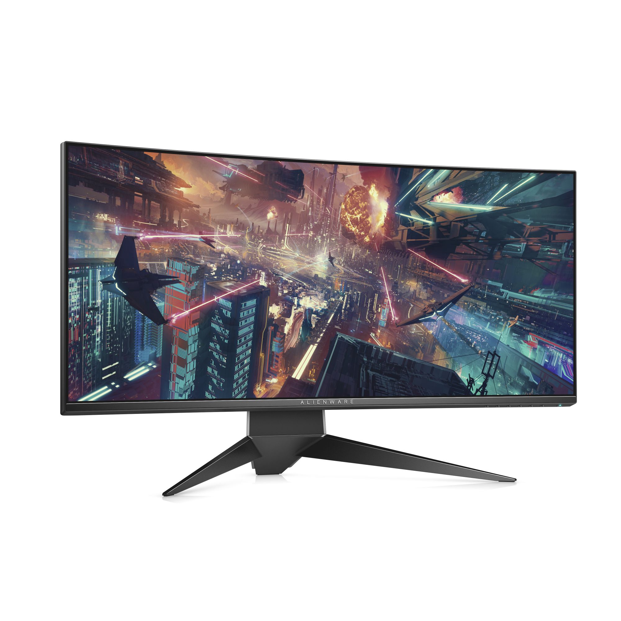 Dell Alienware AW3418DW hern� monitor 34' LED WQHD IPS 21:9 4ms/1000:1/300cd/DP/HDMI/3RNBD