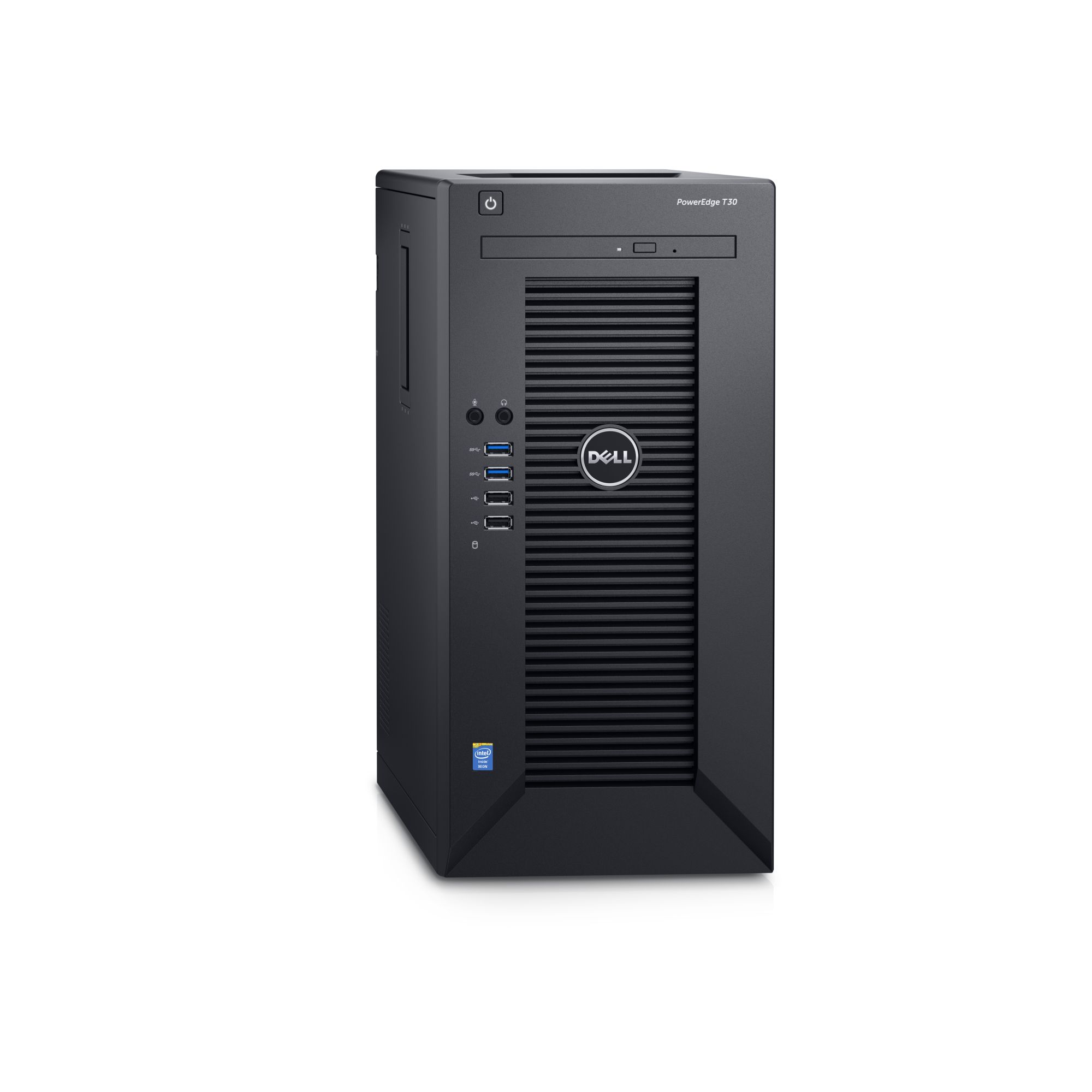 Dell PowerEdge T30 E3-1225 v5/32GB/4x1TB SATA/RAID 5/DVDRW/3xGLAN/290W/3RNBD/�ern�