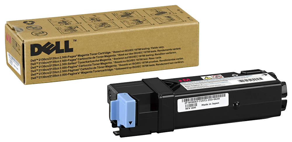 DELL toner 2130cn/2135cn Magneta (2500 stran)