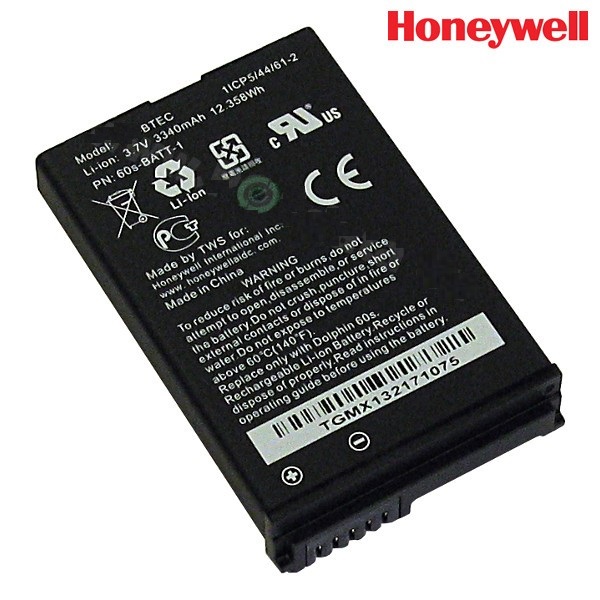 Honeywell Dolphin 60s Battery Pack (Li-ion, 3.7V, 3340 mAh)