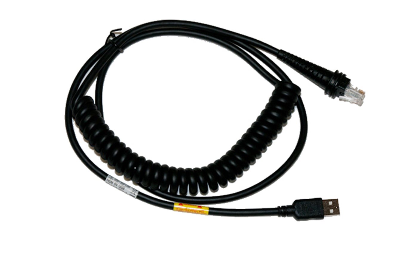 USB kabel �ern�,12V locking,2,9m,coiled,host power