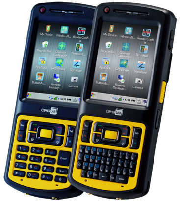 *PROMO* CipherLab CP55 Pr�myslov� Mobiln� termin�l, laser, WEH6.5, WLAN, GPS, Camera, numerick� kl.