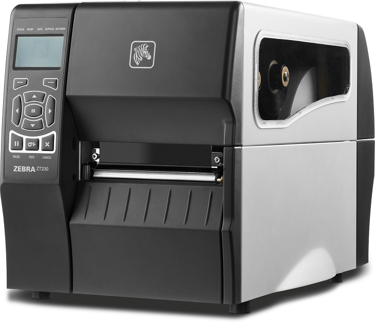 Zebra ZT230 TT 300dpi SER USB LAN ZPL,PEEL