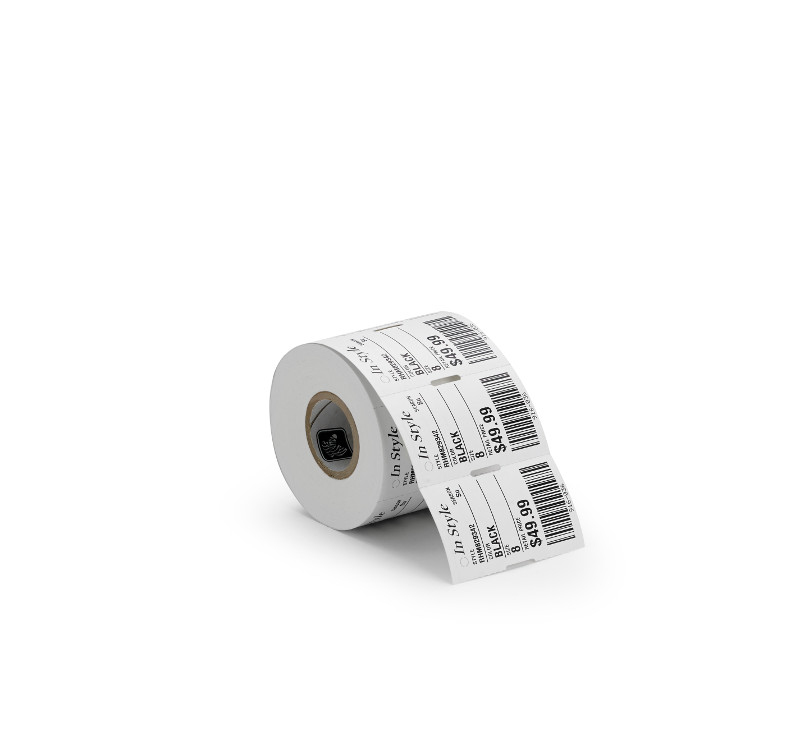 Label RFID Paper,101.6x152.4mm, TT,Z-Perform 1500T,Coated,Perm.Adhesive