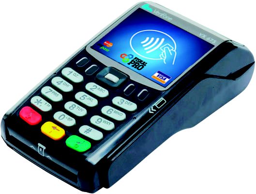 X-POS Platebn� termin�l VX675 -WiFi + Bluetooth + baterie - SKLADOVKA
