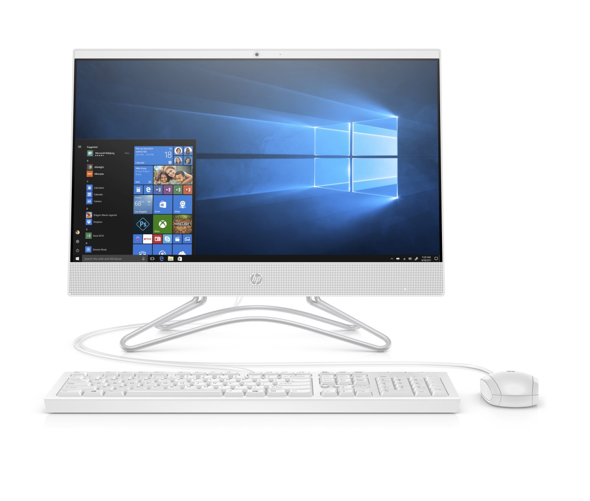 HP 200 G3 AiO 21.5' NT i3-8130U/8GB/256SSD/DVD/W10P
