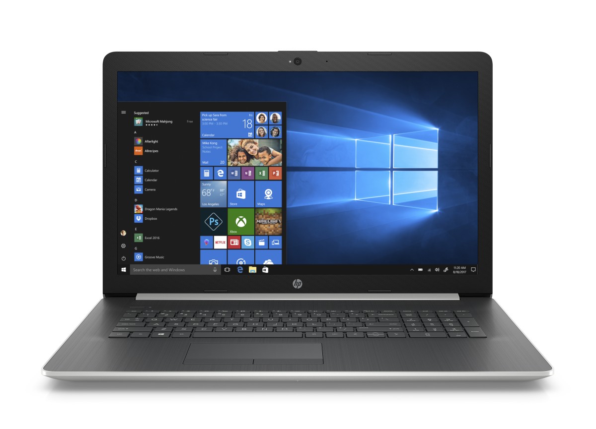 HP 17-by0017nc i3-7020U/8GB/1TB+128SSD/ATI/DVD/2RServis/W10-silver