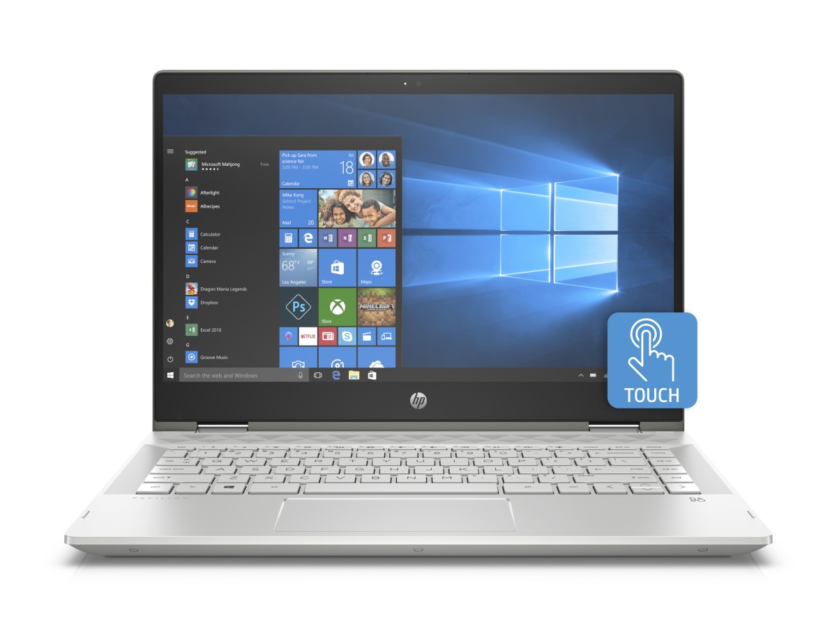 HP Pavilion 14-cd0006nc x360 FHD i7-8550U/8GB/1TB+128SSD/NV/2RServis/W10-silver