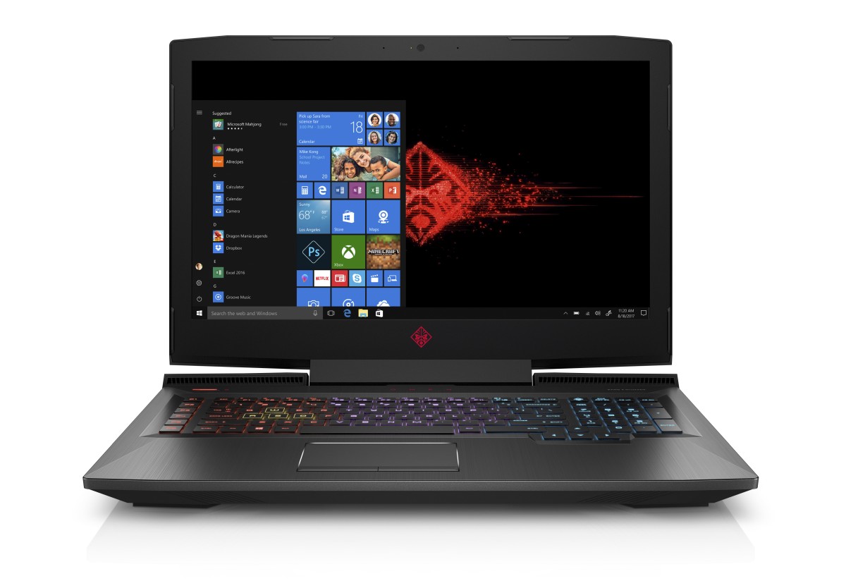 HP Omen 17-an111nc FHD i5-8300H/16GB/1TB+256SSD/NV/2RServis/W10-black