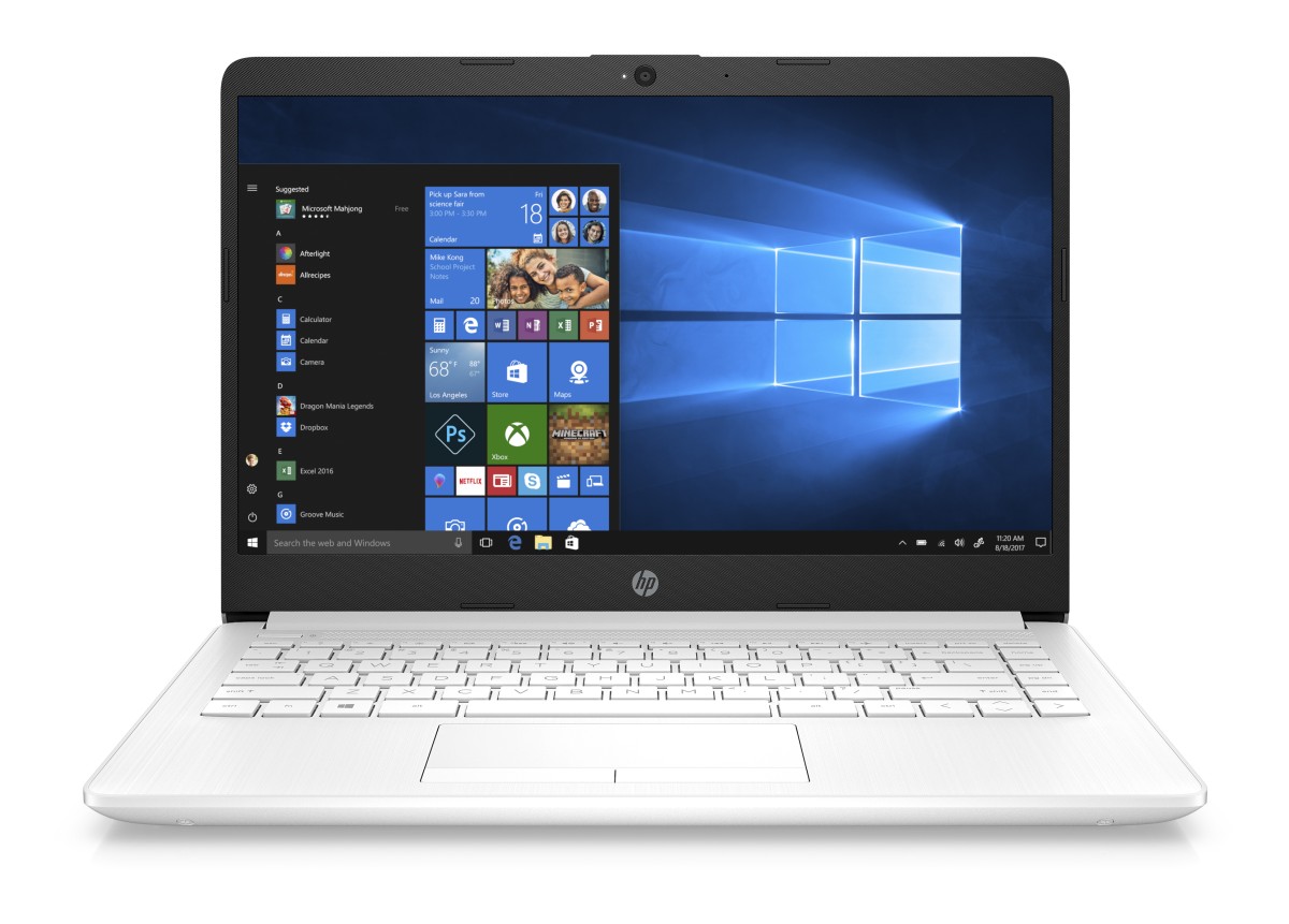 HP 14-cf0015nc N5000/4GB/256SSD/2RServis/W10-white