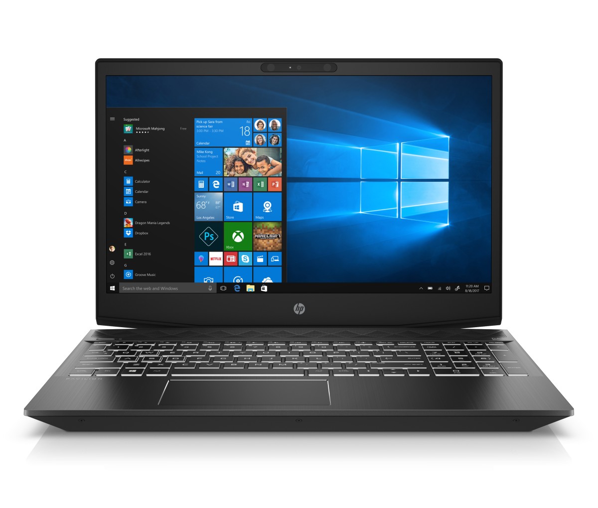 HP Power Pavilion 15-cx0015nc FHD i5-8300H/8GB/1TB+128SSD/NV/2RServis/W10-black