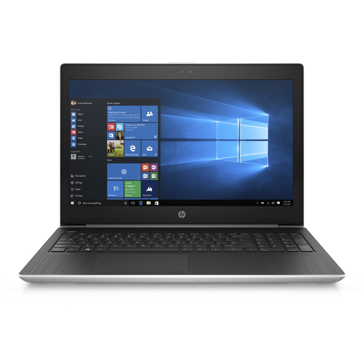 HP ProBook 450 G5 i7-8550U/16GB/256SSD/BT/LAN/WIFI/MCR/FPR/W10H