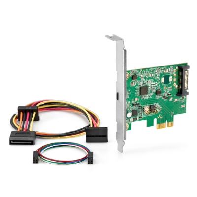 HP SuperSpeed USB 3.1 Gen 2 PCIe x1 Card 