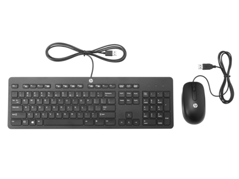 HP Slim USB Keyboard and Mouse - SK