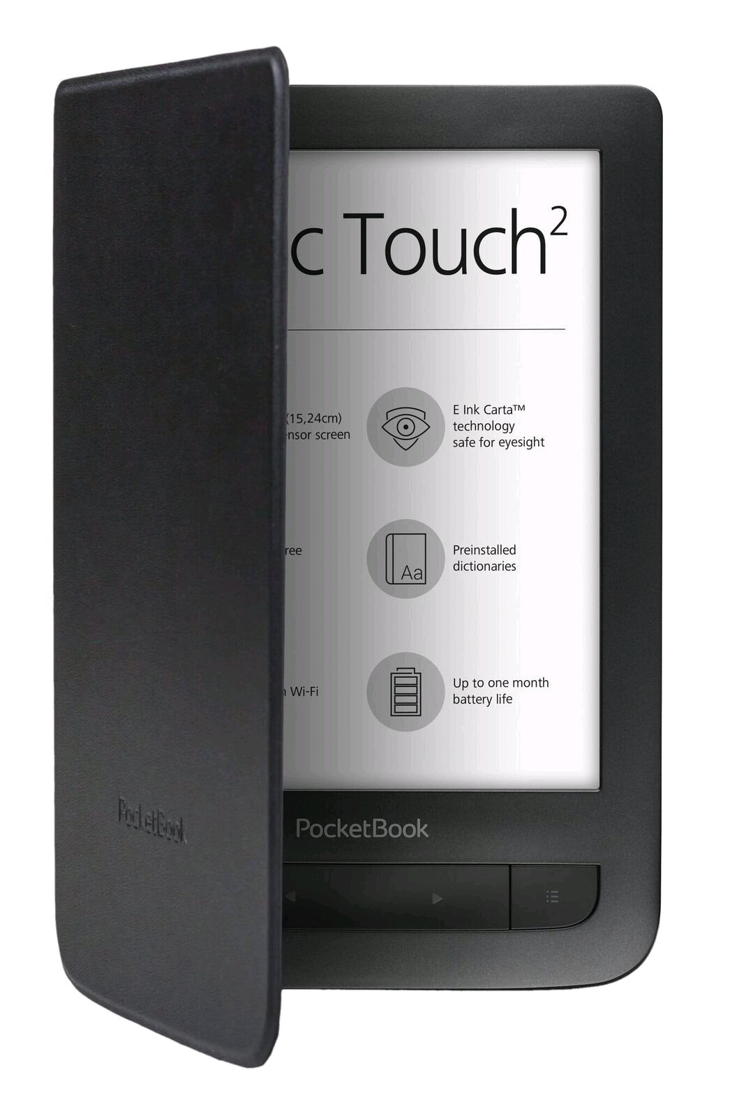 Pocketbook 625 Basic Touch 2 , s pouzdrem, �ern�