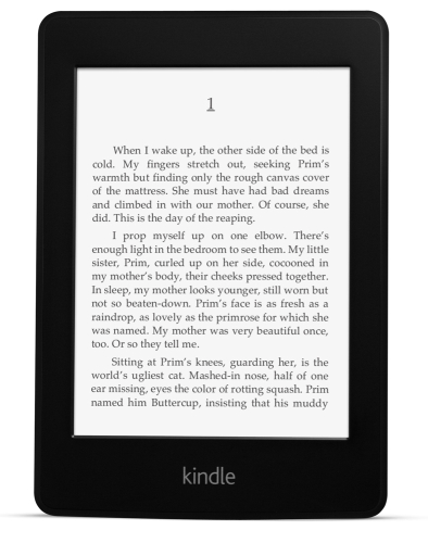 Amazon Kindle Paperwhite 3 2015 sponzorovan�, �ern� 