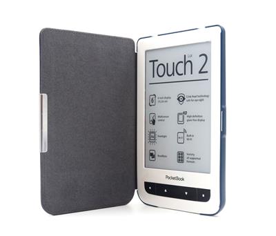 C-TECH PROTECT pouzdro pro Pocketbook 614/624/626, hardcover, PBC-03, modr� 