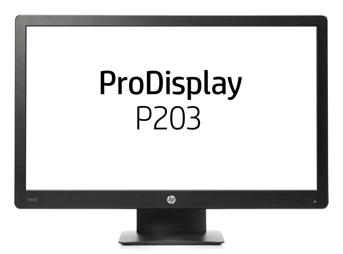 HP P203 20' LED 1600x900/250/1000:1/VGA/DP/5ms