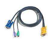 ATEN KVM sdružený kabel k CS-12xx,CL-10xx, PS2, 3m