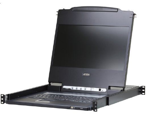 ATEN Console, 17.3'' LCD FullHD, DVI/HDMI/VGA, USB