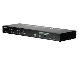 Aten 16-port KVM USB+PS/2 OSD, rack 19''+OverNet