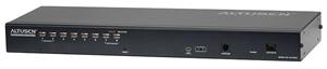 Aten KVM 8port OverNET CAT5, PS/2 + USB, OSD,rack