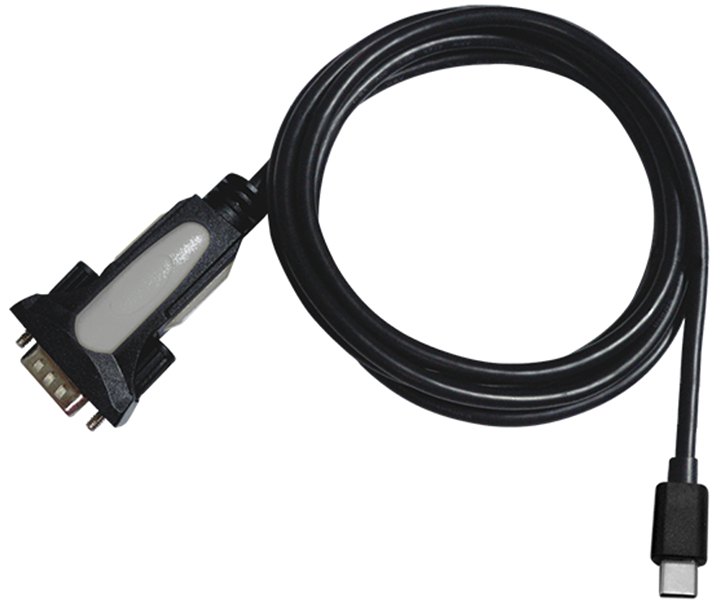 PremiumCord Převodník USB3.1 na RS232  1,8m (USB-C konektor)