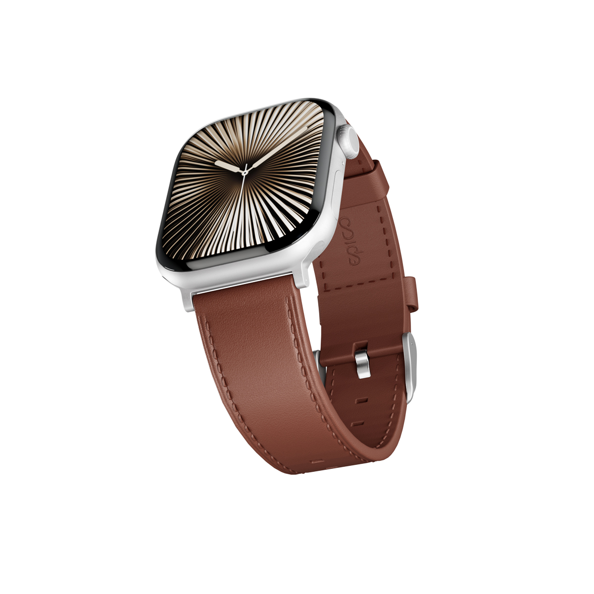 Epico Watch Strap Leather 42/44/45/49 - hnědá