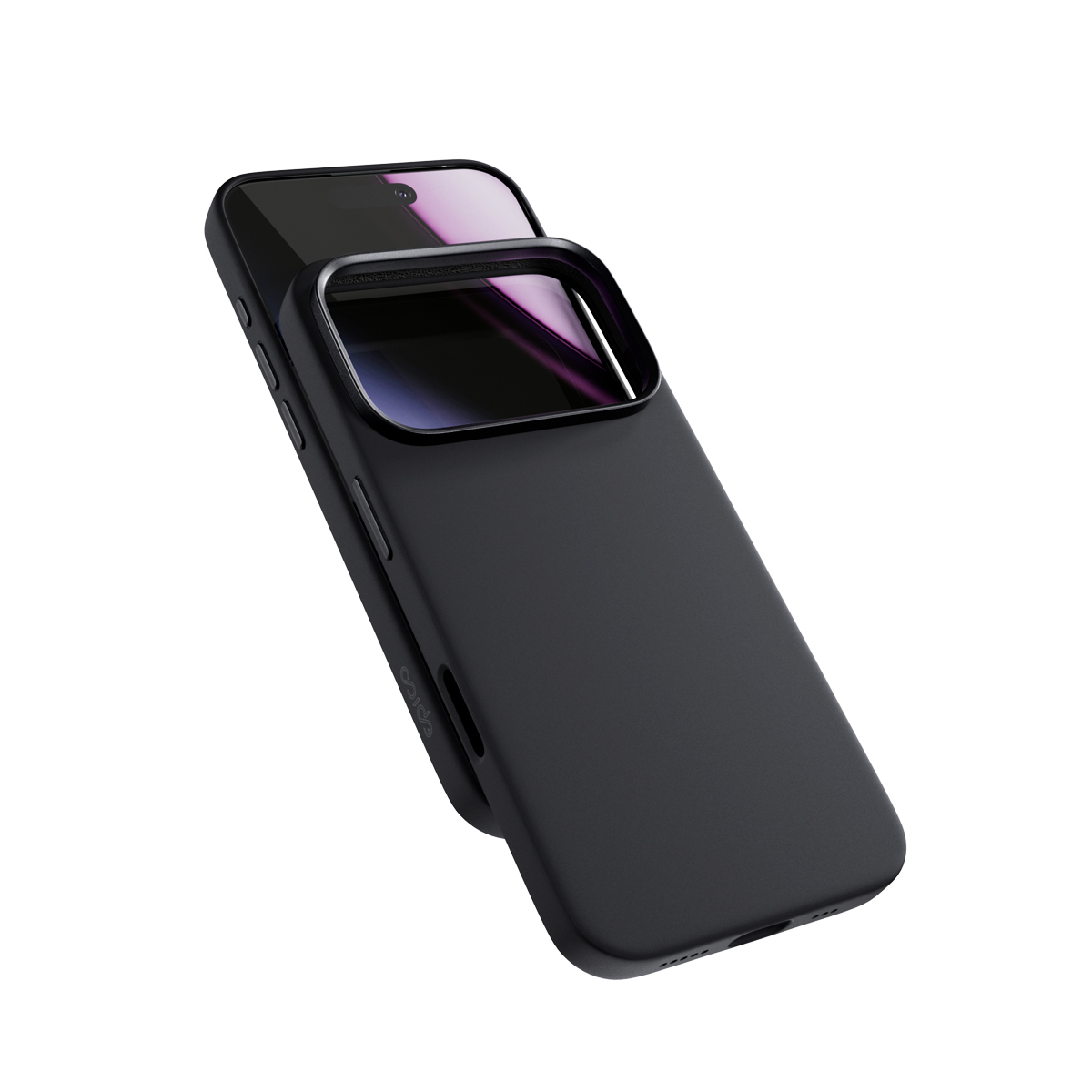 Epico Silicone Mag+ Case iPhone 17 Pro - černá
