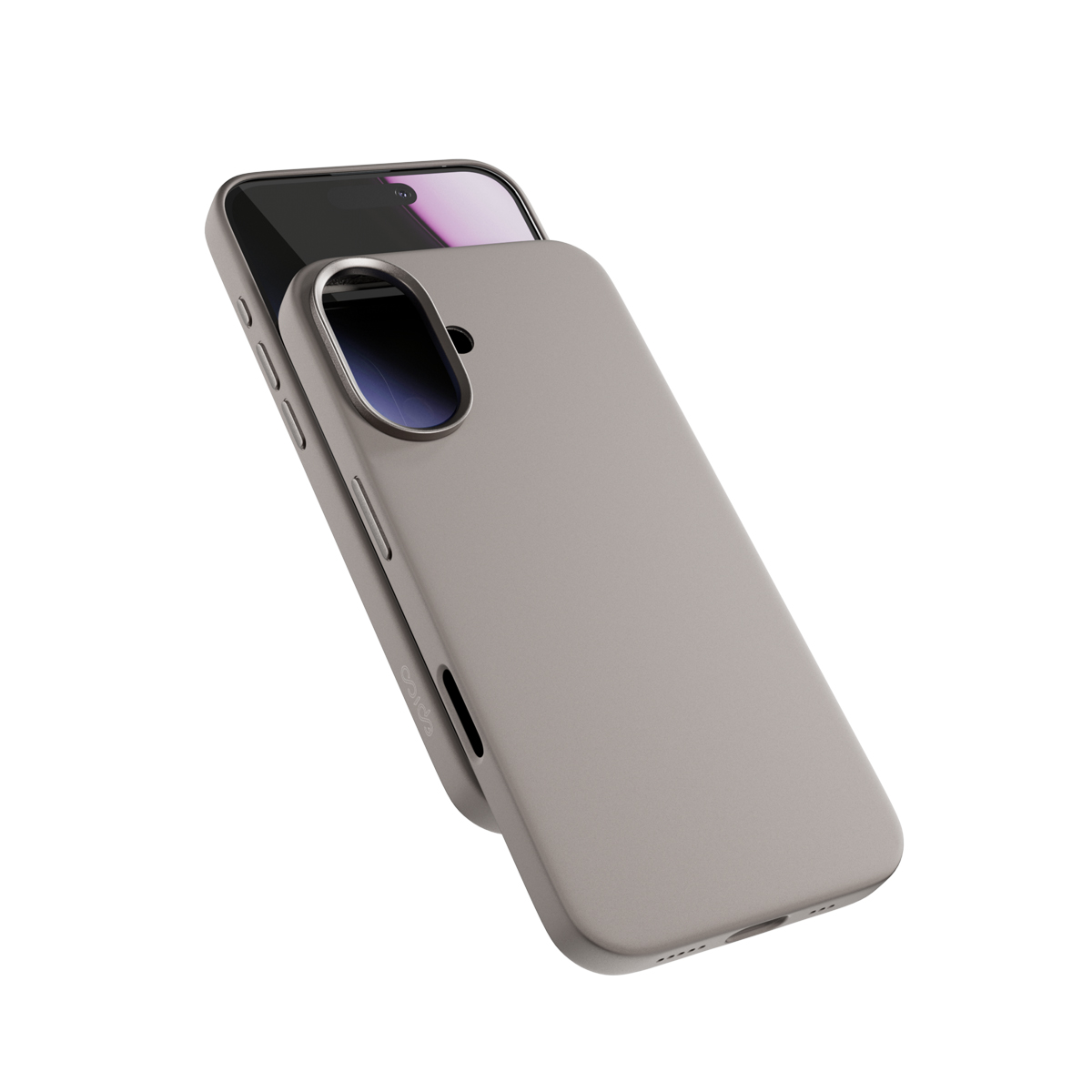 Epico Silicone Mag+ Case iPhone 17 - titanová