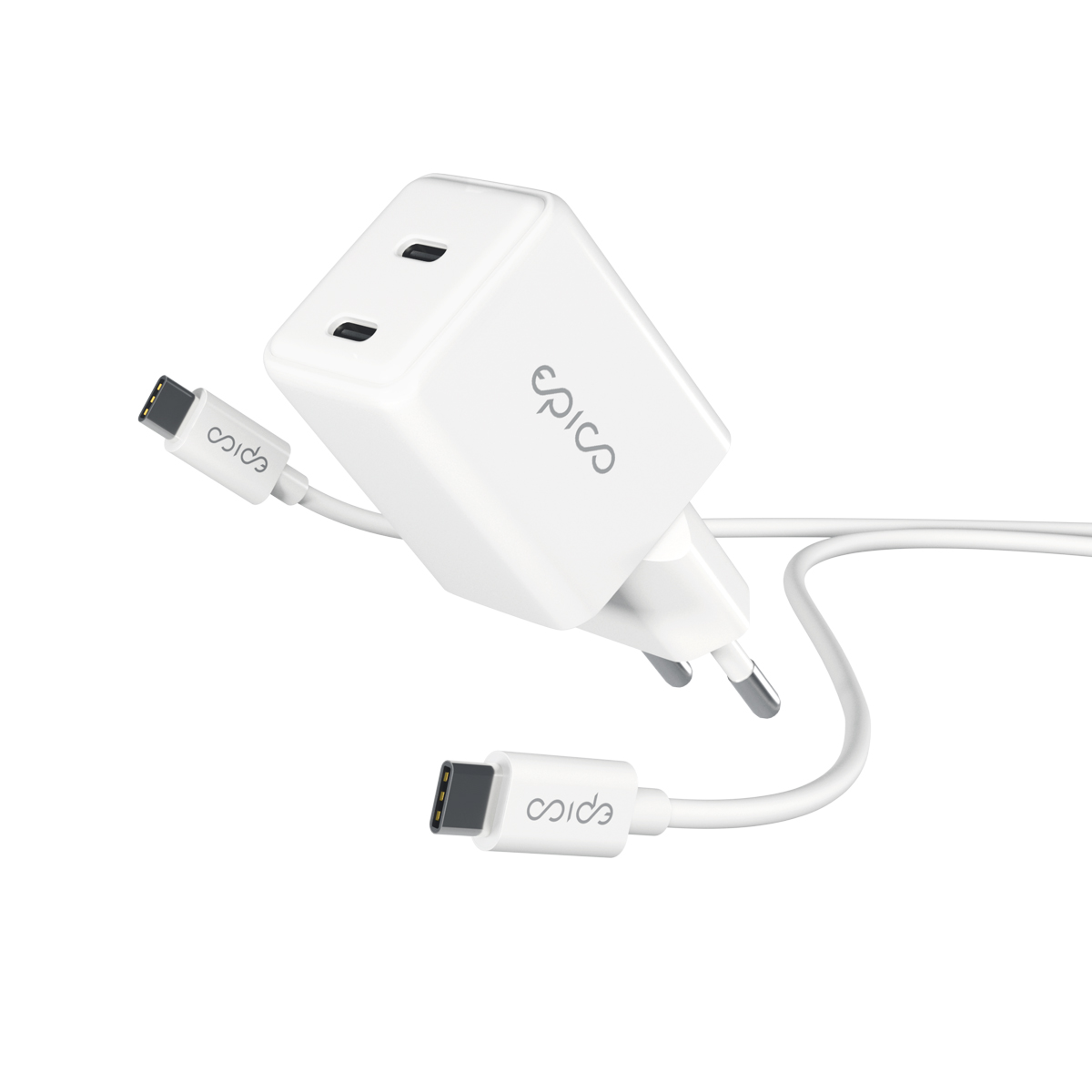 Epico GaN 35W adaptér EA35 s 1,2 m USB-C kabelem