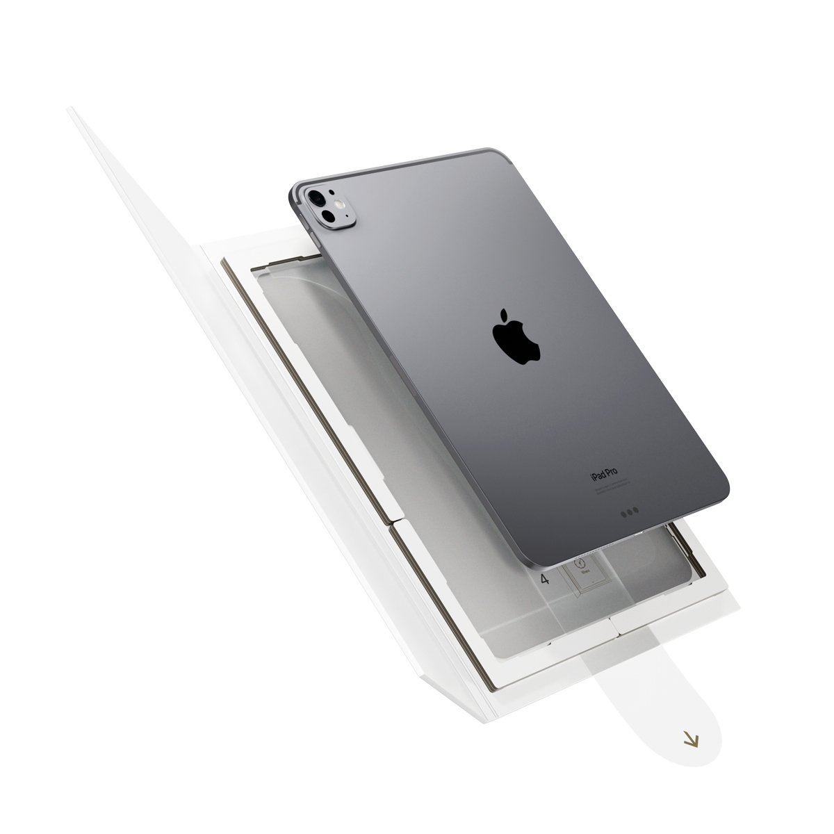 Epico Glass Screen Protector iPad Pro 11'' M4/M5 s aplikátorem