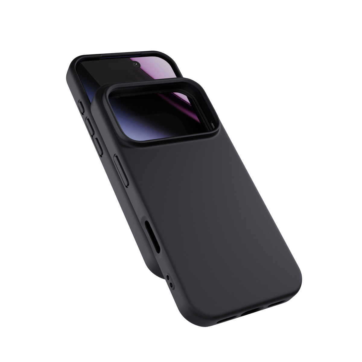 Epico Silicone TPU Mag+ Case iPhone 17 Pro - černá