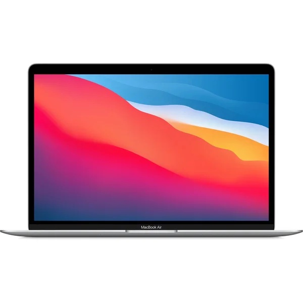 Apple MacBook Air/M1/13,3''/2560x1600/8GB/256GB SSD/M1/Big Sur/Silver/1R
