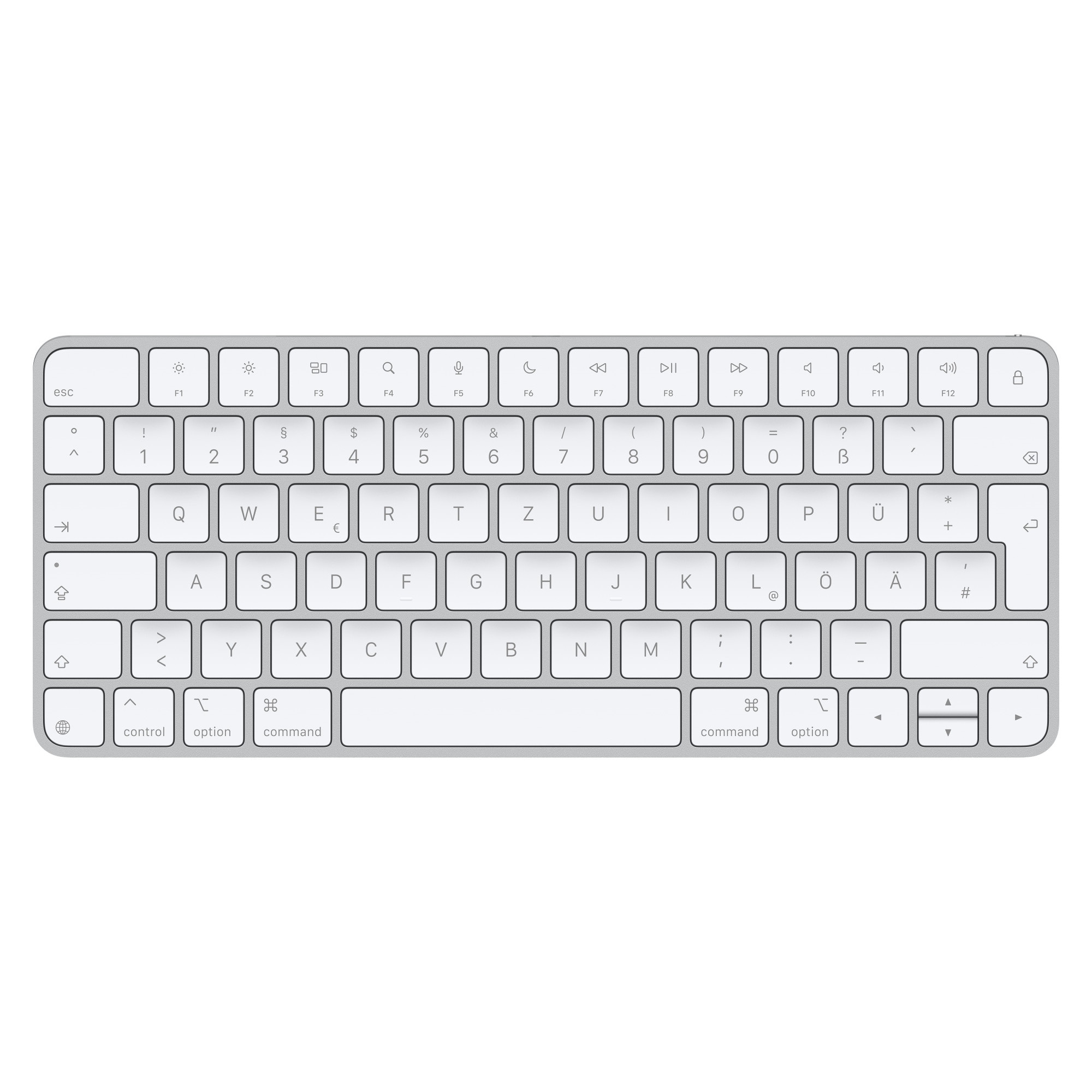 Apple Magic Keyboard/Bezdrátová Bluetooth/GER layout/Bílá