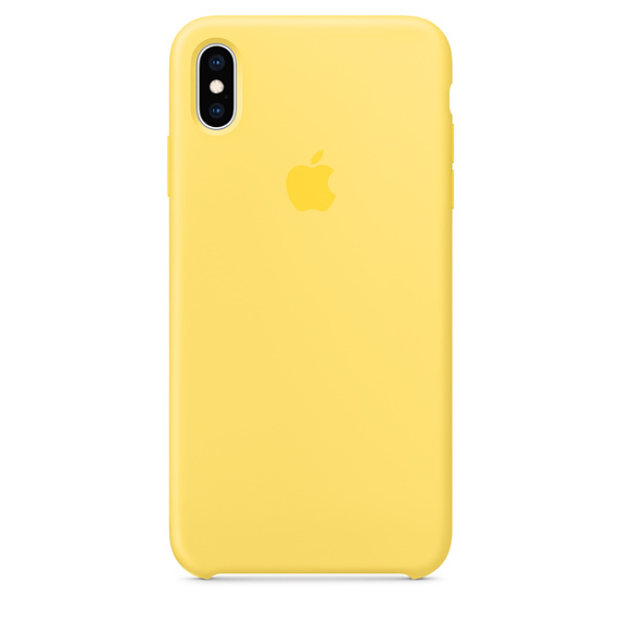 Obrázok Apple iPhone XS Max Silicone Case - Canary Yellow