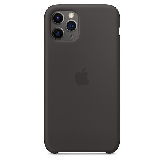 Obrázok Apple iPhone 11 Pro Max Silikónový kryt čierny (MX002ZM/A)