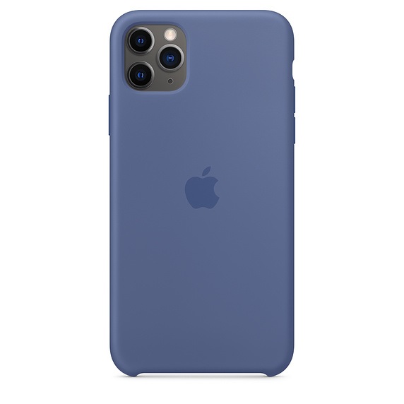 Obrázok Apple iPhone 11 Pro Max Silikónový kryt ošúchano modrý (MY122ZM/A)