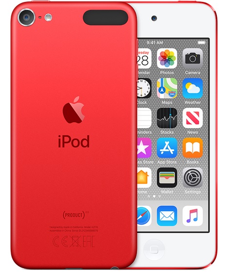 Obrázok Apple iPod touch 256GB (MVJF2HC/A) červený