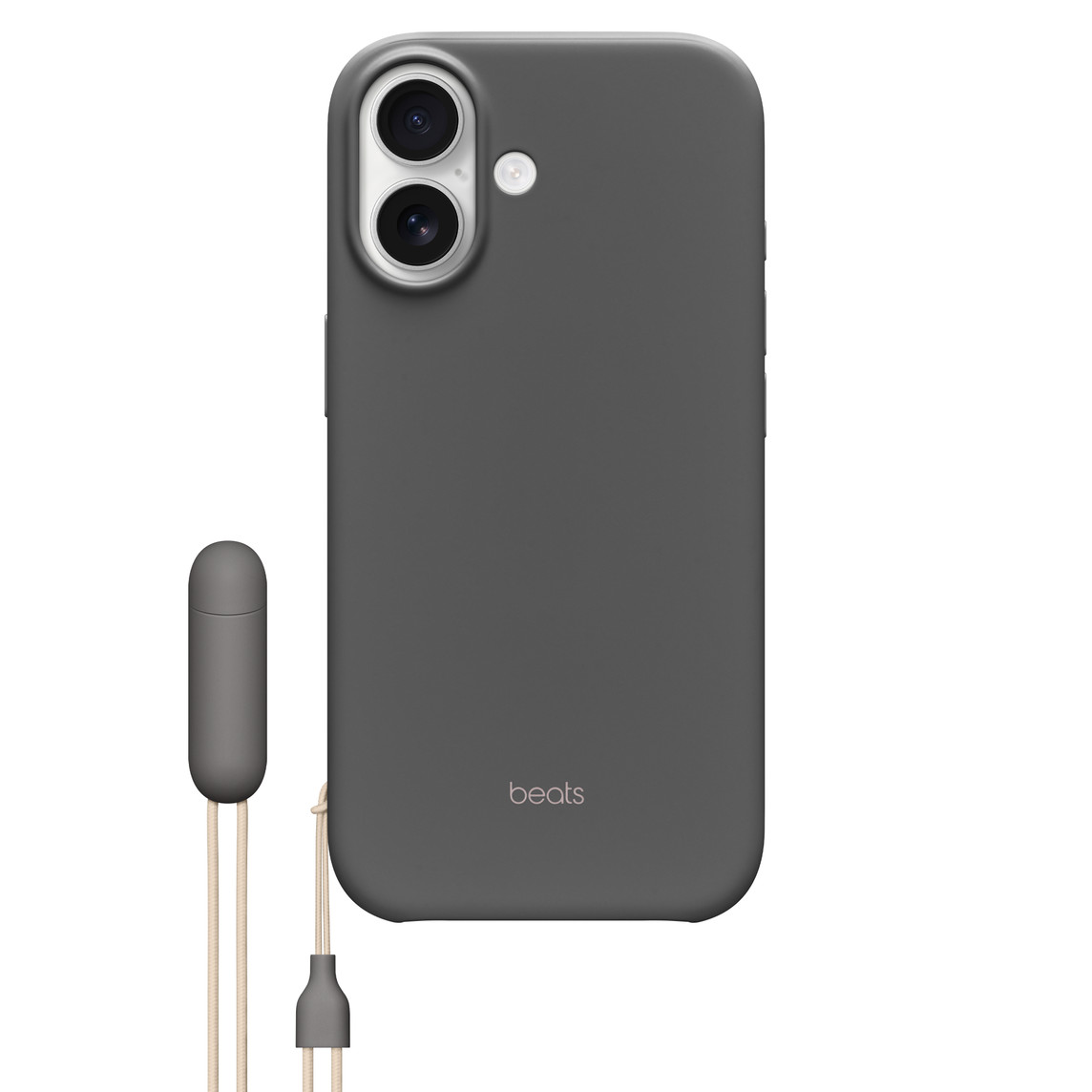 Beats iPhone 17 Kickstand Case/MS+Cam.C-Gran.Gray