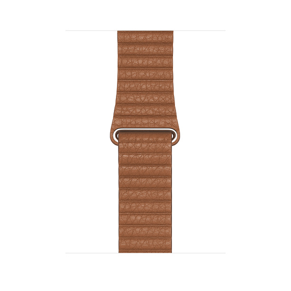 Obrázok Apple Watch 44mm Sedlově hnědý Kožený řemínek - Medium (MXAF2ZM/A)