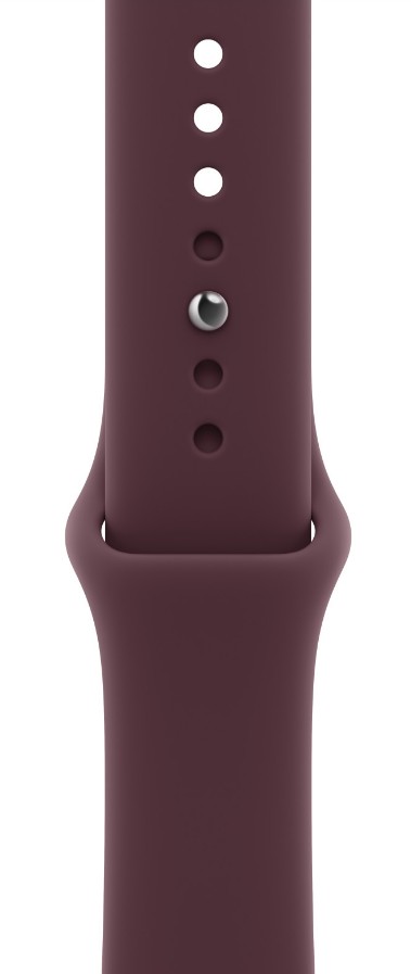 Watch Acc/46/Burgundy Sport Band - M/L