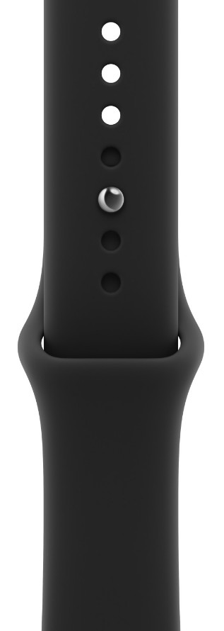 Watch Acc/46/Black Sport Band - S/M